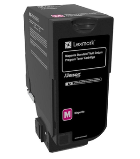 LEXMARK 74C2SM0 MAGENTA TONER - Img 3