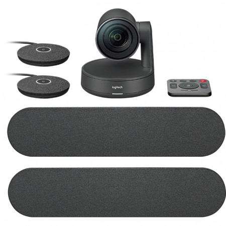 Logitech Terminal videoconferinta Rally PLUS Ultra-HD, USB - PLUGC - EMEA - DUAL SPEAKER EU 960-001224