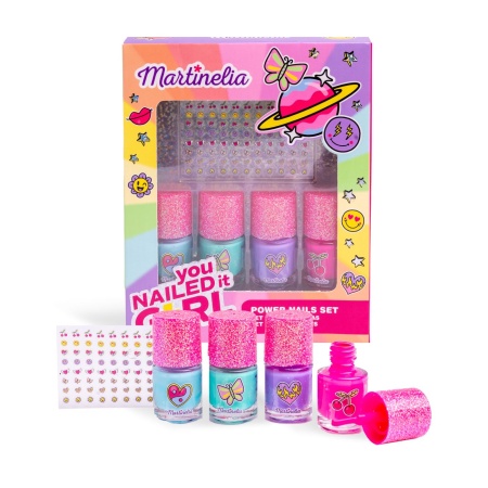 MARTINELIA SUPER GIRL SET 4 LACURI DE UNGHII SI ACCESORII - Img 3