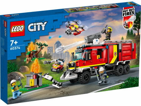 MASINA UNITATII DE POMPIERI, LEGO 60374