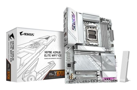 MB GIGABYTE X870E AORUS ELITE WIFI7 ICE - Img 2