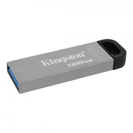 Memorie externa Kingston DataTraveler Keyson 128GB USB 3.2 Silver - Img 2