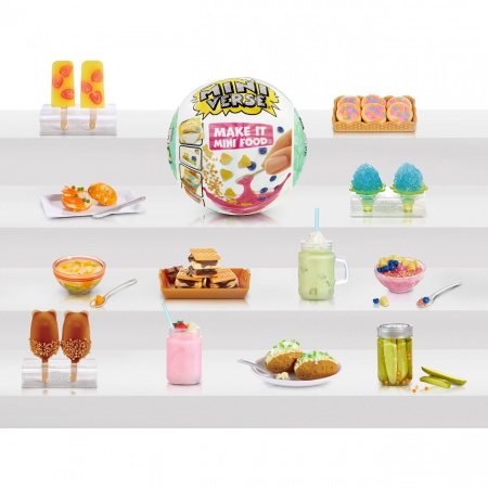 MGA’S MINIVERSE MINI FOOD CAFÉ S3 SET SURPRIZA - Img 2