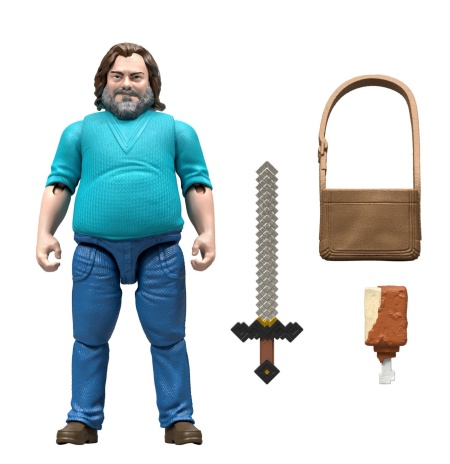MINECRAFT SET FIGURINA STEVE CU ACCESORII - Img 2