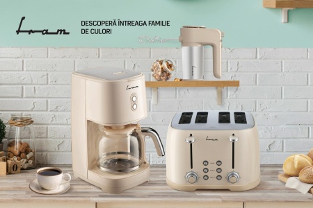 Mixer de mana FRAM FHM-400CR, 400W, 6 viteze + Turbo, Crem - Img 6