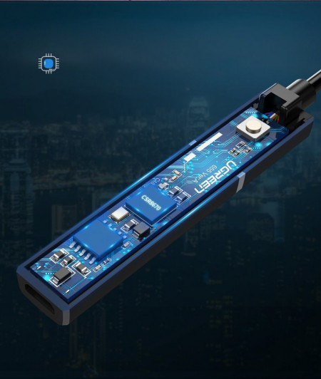 Modulator Bluetooth Ugreen cu adaptor jack - negru - Img 4