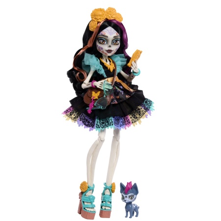 MONSTER HIGH PAPUSA SKELITA CALAVERAS CU ACCESORII - Img 2