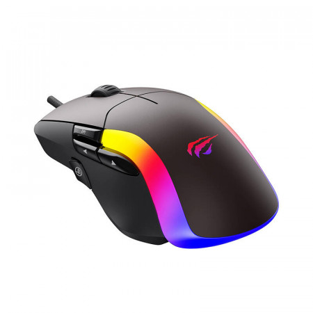 Mouse pentru jocuri Havit MS959S RGB (maro) - Img 2
