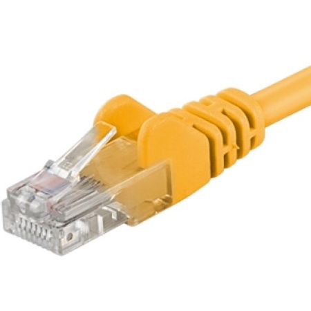 PACHCORD UTP RJ45 Cat.6 0.25m GALBEN - Img 2