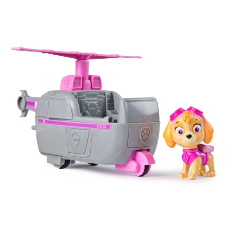 PATRULA CATELUSILOR SET VEHICUL DE BAZA ELICOPTER SI FIGURINA SKYE - Img 3