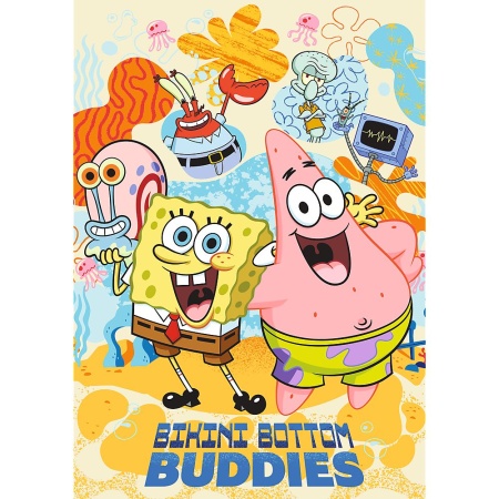 PUZZLE TREFL 1000 PREMIUM PLUS SPONGEBOB SQUAREPANTS - Img 2