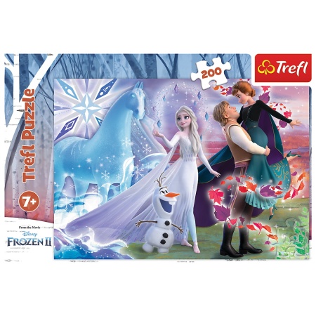 PUZZLE TREFL 200 FROZEN2 UNIVERSUL MAGIC - Img 3
