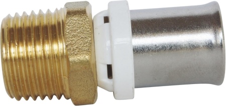 Racord Drept Pexal / Multistrat cu Filet Exterior Ø20 - M20/27, Compatibil Profile U, H, TH, Certificare NF 545, Vizor Control - Img 4