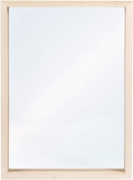 Ramă Foto Dublă din Lemn Natur și Sticlă Acrilică Rayher 62840505, Efect Plutitor 16 x 22 x 3.5 cm, Personalizabilă pentru Flori Presate, Poze și Proiecte DIY - Img 5