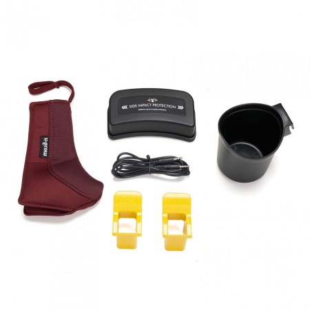 Scaun auto U-Grow,isofix,76-150 cm,rosu - Img 14