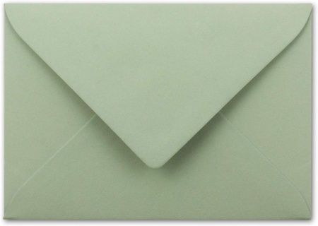 Set 50 Bucăți Plicuri DIN C5 Gustav Neuser FarbenFroh (Culoare Eucalyptus, 220 x 154 mm, 110 g/m²), Închidere Gumată, Fără Geam, pentru Invitații și Felicitări - Img 2