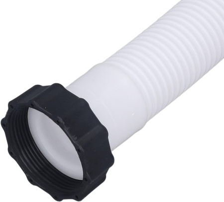 Set Furtun de Schimb cu Piuliță pentru Pompa de Piscină , Diametru 1.5 Inch (3.8 cm), Lungime 0.4 m, Alb - Img 4
