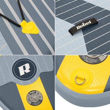 SET PLACA GONFLABILA STAND UP PADDLE SUP 244X76X10 CM - Img 11