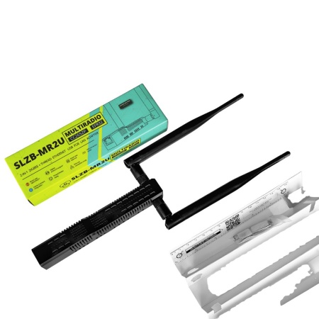 SMLIGHT SLZB-MR2U – Zigbee, Matter over Thread, Ethernet, PoE, USB, Wi-Fi adapter, black (CC2652P + EFR32MG21) - Img 4