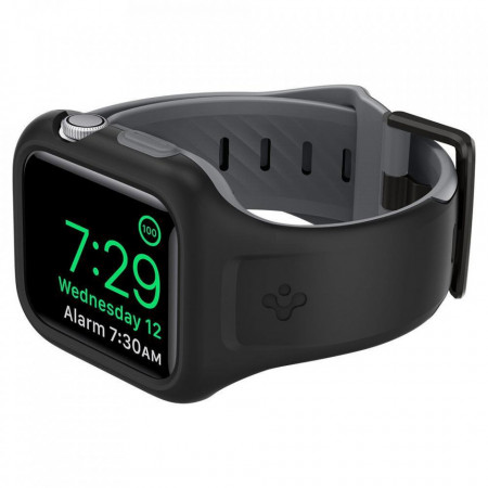 Spigen Liquid Air ”Pro” Apple Watch 4/5/6/Se (40mm) Black - Img 5