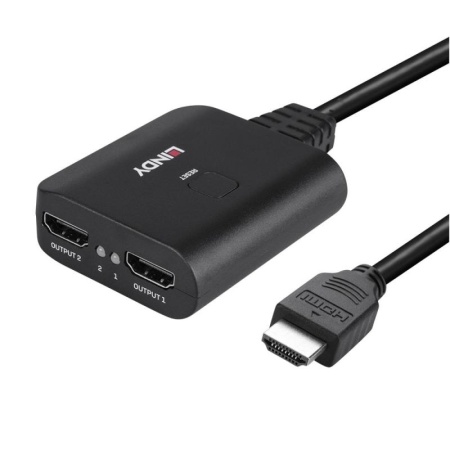Splitter HDMI 4K@60Hz, 1in/2 out, Lindy 38356 - Img 11