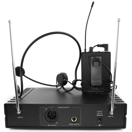 STATIE 1 MICROFON WIRELESS TIP CASCA UHF 536,5 MHZ - Img 11