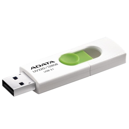 Stick Memorie AData UV320 128GB, USB 3.1, White-Green - Img 2