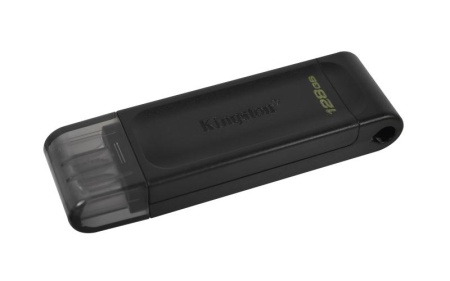 Stick memorie Kingston DataTraveler 70 128GB, USB 3.2 tip C, Black - Img 4