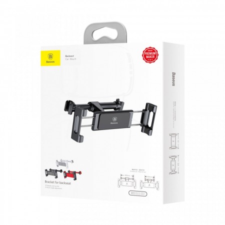 Suport Auto Baseus, Back Seat, Prindere la Tetiera, Negru - Img 6