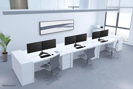 Suport birou 2 monitoare NewStar FPMA-D550DDBLACK - Img 10