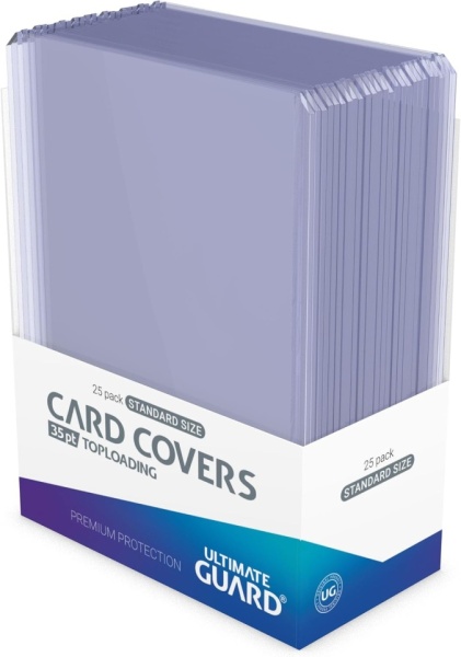 Suport / Carcasă Rigidă de Protecție pentru Cărți de Colecție Ultimate Guard Toploader 35pt, Ultra-Transparentă, Pachet Cartonașe - Img 5