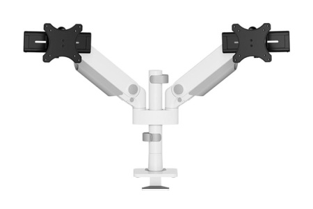 Suport dublu mon. birou NM 24&quot;-34&quot; alb - Img 6