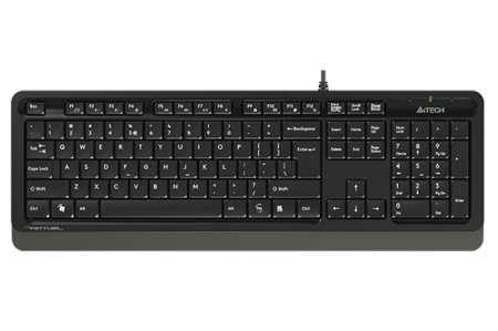 Tastatura A4Tech FK10 cu fir, negru/gri - Img 4