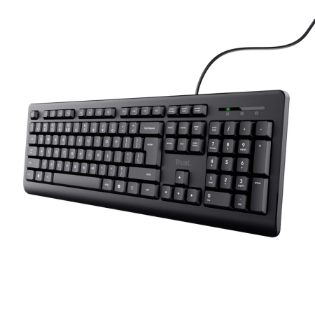 Tastatura cu fir Trust, negru - Img 2