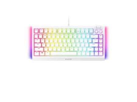 Tastatura gaming, Razer, BlackWidow V4 75%, USB, Alb/RGB - Img 8