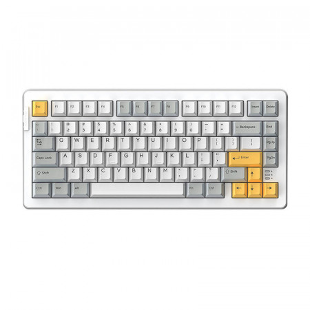 Tastatura mecanica Dareu A81 (alba)