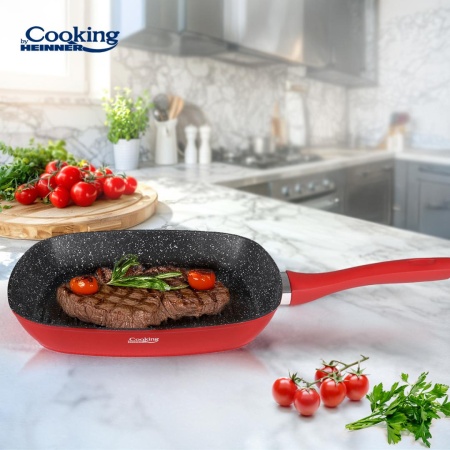 TIGAIE GRILL ALUMINIU 28x4CM, RED STONE - Img 4