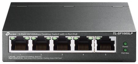 TL 5-PORT 10/100MBPS DESKTOP SWITCH 4POE
