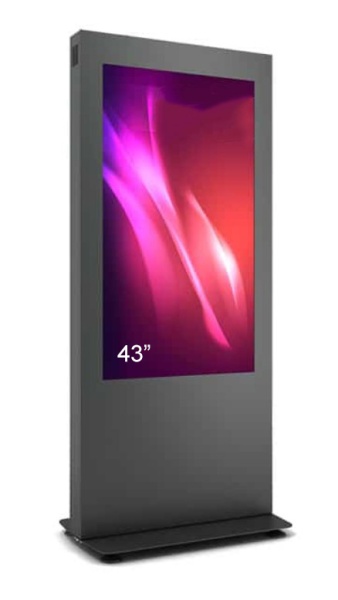 Totem de interior B01, B01V43N-BBB, pentru display 43'', fara sticla securizata frontala - Img 3