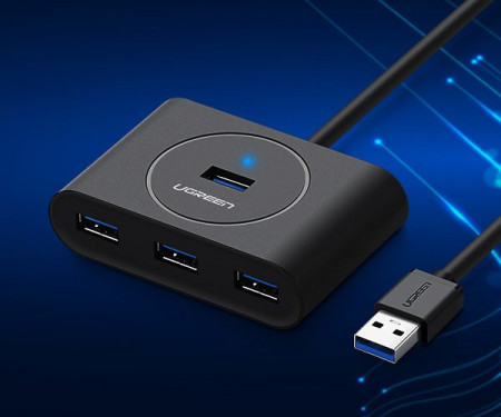 Ugreen USB 3.2 Gen 1 HUB 4x USB negru (CR113 20291) - Img 6