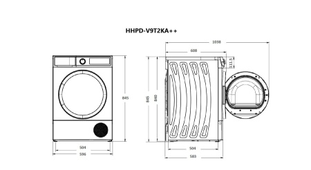 USCATOR DE RUFE HEINNER HHPD-V9T2KA++ - Img 5