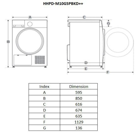 USCATOR DE RUFER HEINNER HHPD-M10G5PBKD+ - Img 8