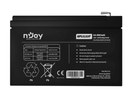 ACUMULATOR NJOY GP12122F 12V - Img 7
