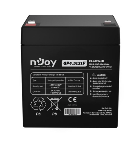 ACUMULATOR NJOY GP4.5121F 12V - Img 4