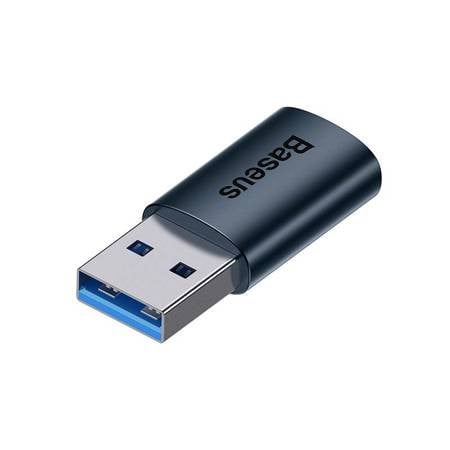Adaptor Baseus Ingenuity USB-A la USB-C OTG (albastru) - Img 6