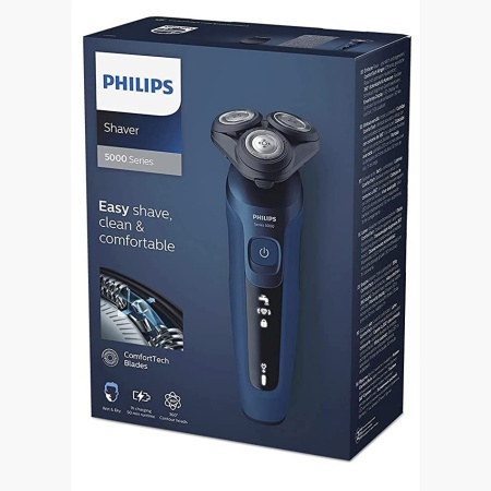 Aparat de ras Philips Series 5000 S5466/18, Acumulator, Autonomie 50 min, Black - Img 6