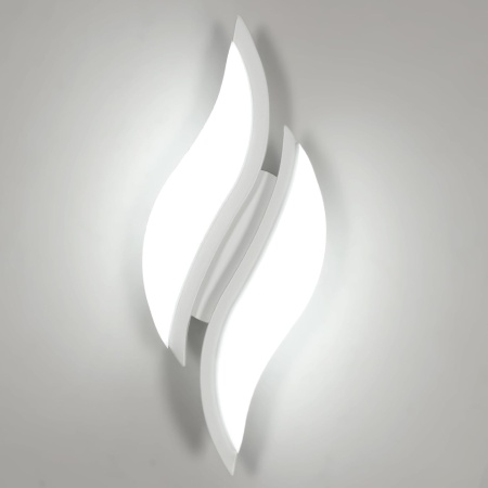 Aplice LED de Perete pentru Interior 12W, Alb Rece 6500K, 1350 Lumeni, Lungime 29 cm, Design Modern din Aluminiu și Acril, Clasa Energetică E (Alb) - Img 3