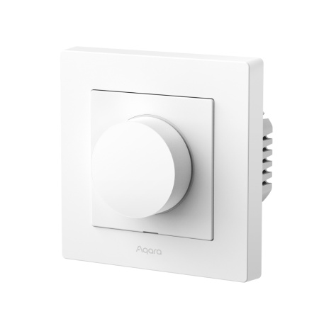 Aqara H2 Dimmer EU, Zigbee + Thread dimmer wall switch with universial wiring, white - Img 2