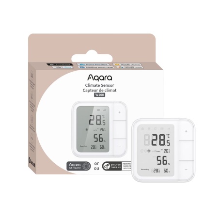 Aqara smart Air Conditioner controller set (soft bundle: Aqara M200 hub + W100 wireless climate sensor + T1 door/window sensor ) - Img 3