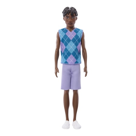 BARBIE PAPUSA BAIAT FASHIONISTAS CU PAR AFRO - Img 2